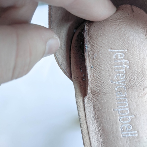 Jeffrey Campbell Lindsay Sandal in Blush Suede - Picture 3 of 6